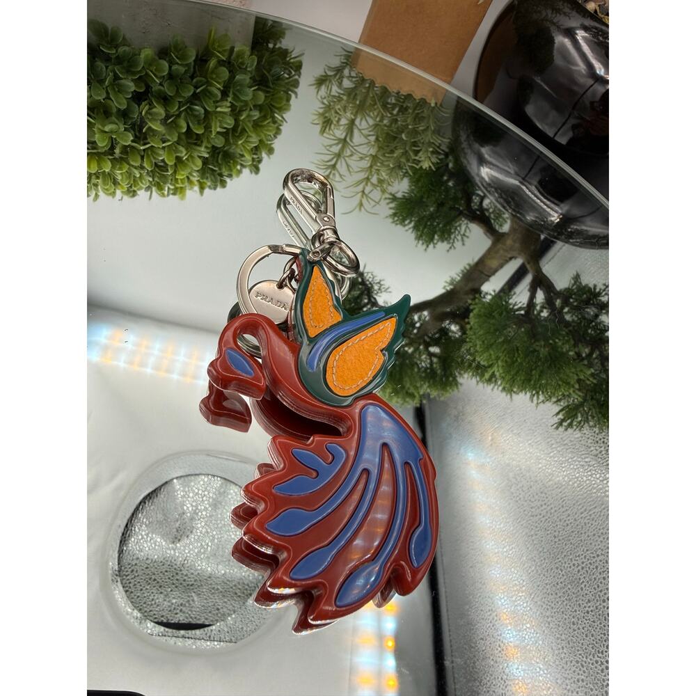 Vintage Prada Phoenix firebird bag charm - Picture 2 of 7